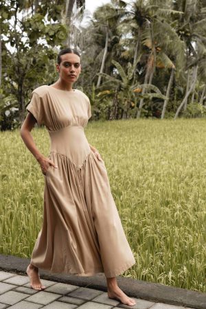 FREYA Sand Dress